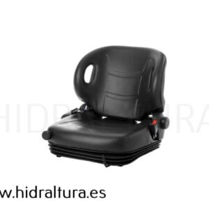 Asiento con suspensiÃ³n mecÃ¡nica y cinturÃ³n