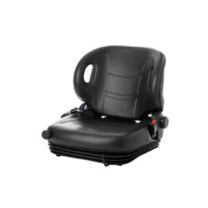 Asiento con suspensiÃ³n mecÃ¡nica y cinturÃ³n