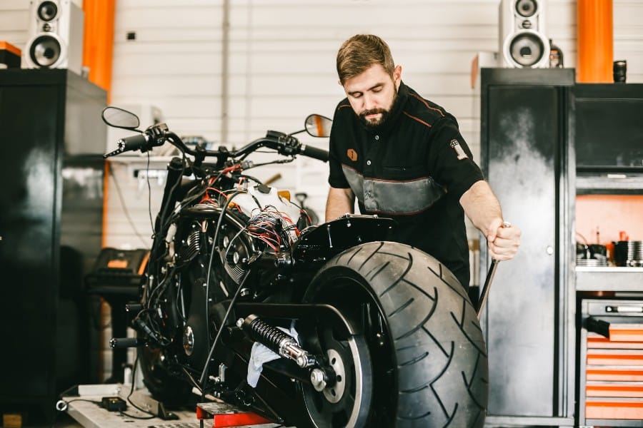 Plataformas elevadoras para motos