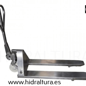 transpaleta acero inoxidable