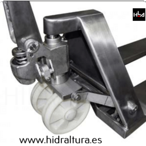 transpaleta acero inoxidable