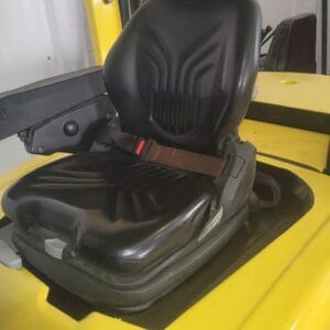 carretilla hyster gasoil amarilla, asiento