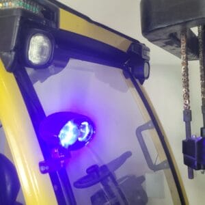 carretilla hyster gasoil amarilla
