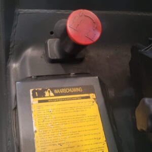 SETA EMERGENCIA CARRETILLA LINDE NEGRA Y ROJA